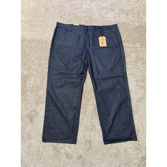 Ecko Unltd. Other - Vintage Ecko Unltd Jeans Mens 54x34 Blue Embroiders Super Baggy Y2K Wide Leg